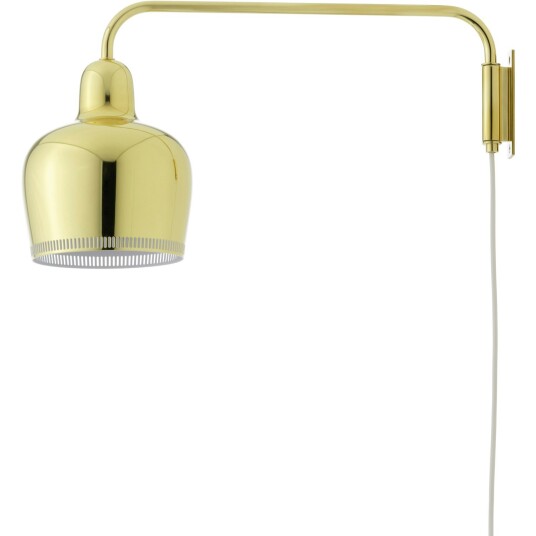 A330S Golden Bell Vegglampe Messing / Hvit A330S Golden Bell Vegglampe Messing / Hvit