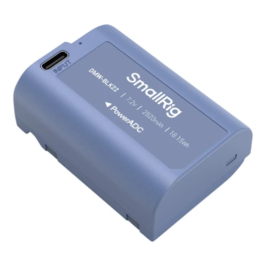 SmallRig 4906 Camera Battery USB-C Rechargeable DMW-BLK22 SmallRig 4906 Camera Battery USB-C Rechargeable DMW-BLK22
