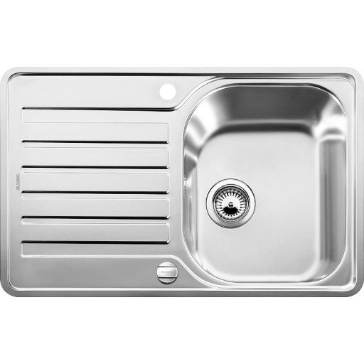 Blanco Lantos 45S-IF Compact MX kjøkkenvask 76,8x48,8 cm, rustfritt stål Blanco Lantos 45S-IF Compact MX kjøkkenvask 76,8x48,8 cm, rustfritt stål