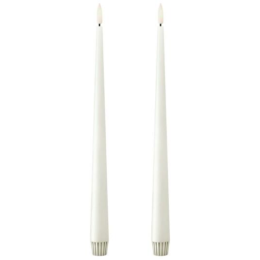 Ester & Erik Led Stearinlys 2 pk 30 cm Silky