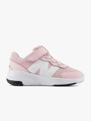 New Balance FreshFoam 578 Kids Bungee Lace with Top Strap Rosa 18.5