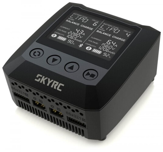 SkyRC B6 Nano Duo Charger 1-6S 240VAC 2x100W SkyRC B6 Nano Duo Charger 1-6S 240VAC 2x100W