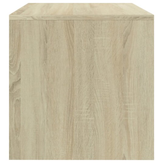 vidaXL TV-benk sonoma eik 80x40x40 cm sponplate