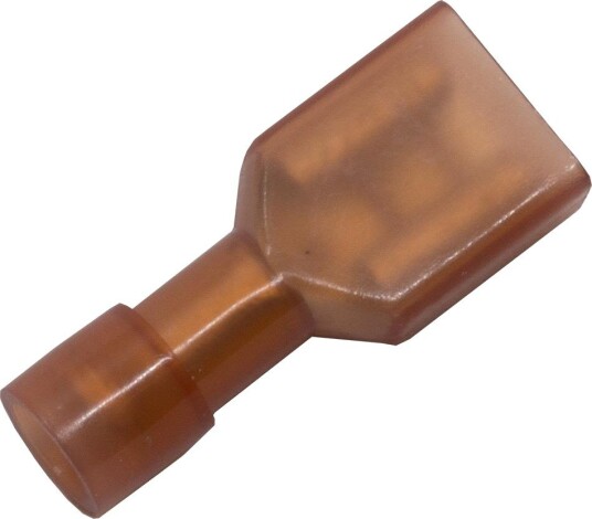 Abiko Kabelsko KA1507FLSF-CP Flatstiftpipe, Helisolering, 10-Pakning