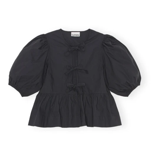 Ganni Dame Bluser & Skjorter Svart L,