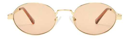 Le Specs Poseidon Deux Gold With Tan Tint Le Specs Poseidon Deux Gold With Tan Tint