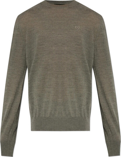 Dsquared2 Herre Strikkevarer Beige L,