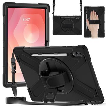 Samsung Galaxy Tab S11 Ultra Heavy Duty 360 Deksel med Håndrem Svart