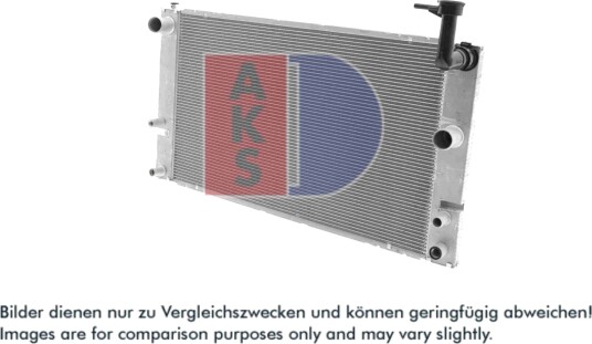 AKS DASIS 210224N Radiator motorkjøling AKS DASIS 210224N Radiator motorkjøling