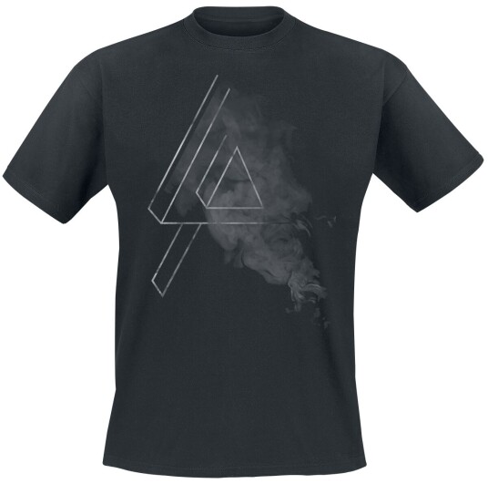 Linkin Park T-skjorte Smoke Logo S til 5XL Herrer svart Linkin Park T-skjorte Smoke Logo S til 5XL Herrer svart