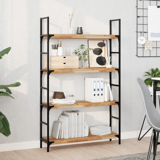  Flytende hylle 100x20x4 cm oljebehandlet heltre akasie