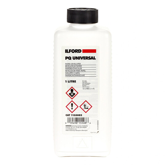 Ilford PQ Universal fremkaller 1 liter papirfremkaller for RC/FB papir Ilford PQ Universal fremkaller 1 liter papirfremkaller for RC/FB papir