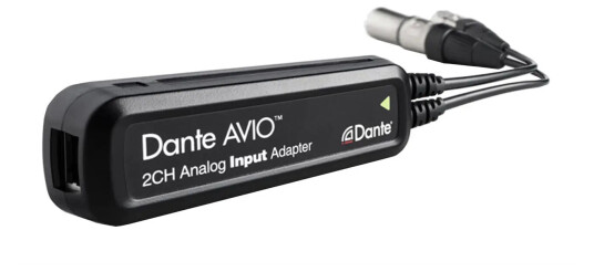 Dante AVIO Analog Input Adapter 2x0 Dante AVIO Analog Input Adapter 2x0