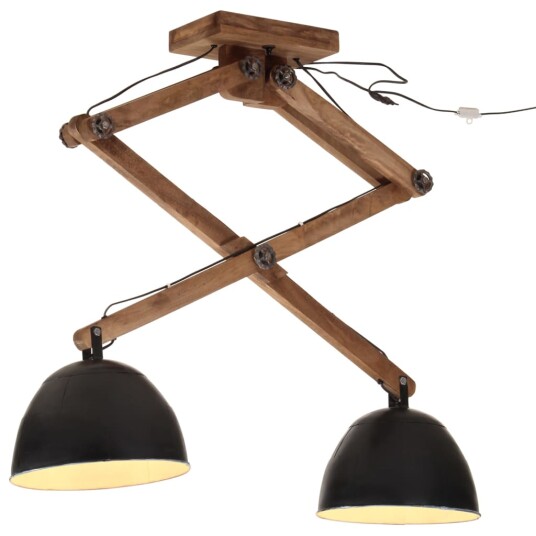 Taklampe 25 W svart 29x18x85 cm E27 Taklampe 25 W svart 29x18x85 cm E27