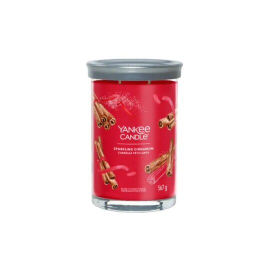 Yankee Candle Signature Large Tumbler Sparkling Cinnamon 567 g Duftlys