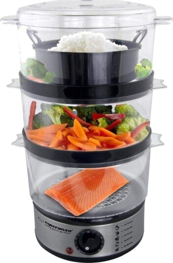 Esperanza - Dampkoker, 400W - 7,5 L Esperanza - Dampkoker, 400W - 7,5 L