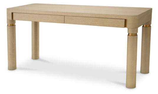 Carmel skrivebord washed oak finer