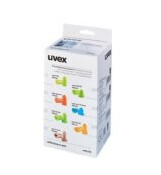 uvex com4-fit - Ørepropper - engangs - kule - S - NRR: 33 dB - polyuretanskum - lys oransje par (en pakke 300)