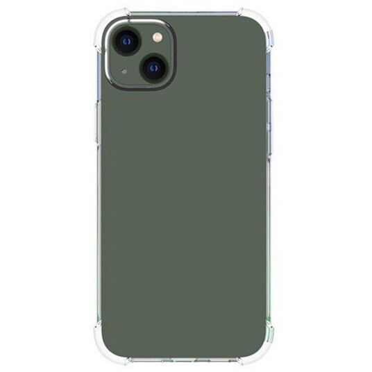 INCOVER iPhone 14 Plus Støtsikkert Fleksibelt Plast Deksel - Gjennomsiktig