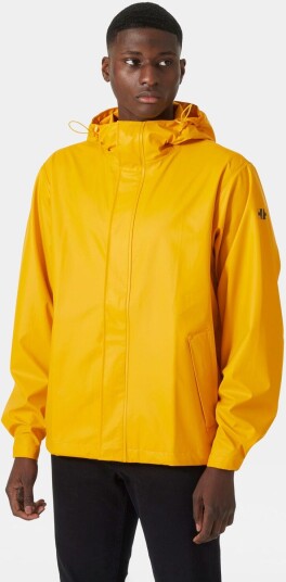 Helly Hansen Herre Moss Vindtett Regnjakke Gull L Helly Hansen Herre Moss Vindtett Regnjakke Gull L