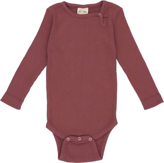 Burgunder Petit Piao Modal LS Body (86 / 1,5 år)
