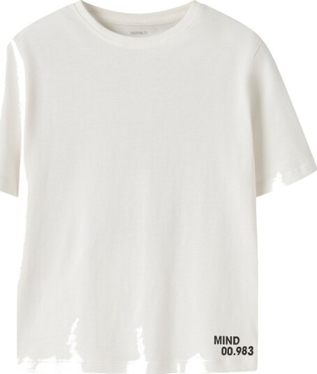 Name It Nkmohannes Ss Nreg Top Bf CLOUD DANCER 134 140