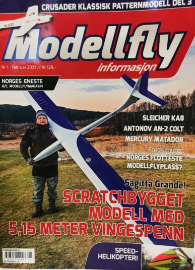 Modellfly Nr 1 Feburar 2021