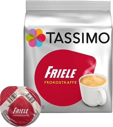 Tassimo Friele Frokostkaffe til Tassimo. 16 kapsler Tassimo Friele Frokostkaffe til Tassimo. 16 kapsler