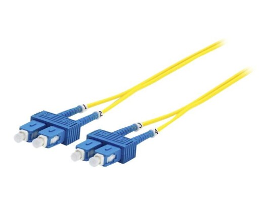 MicroConnect nettverkskabel - 30 m - gul