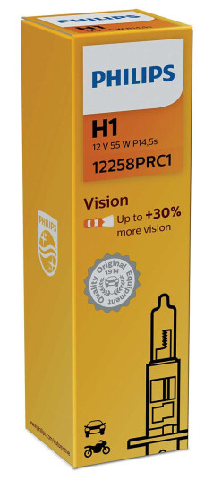 PHILIPS 12V 55W H1 PREMIUM BILPÆRE PHILIPS 12V 55W H1 PREMIUM BILPÆRE