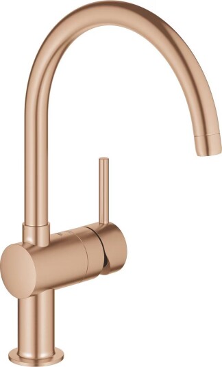 Grohe Minta blandebatteri med C-kran (warm sunset) Grohe Minta blandebatteri med C-kran (warm sunset)
