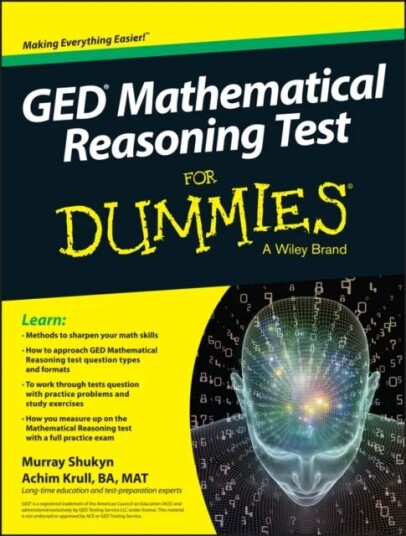 Ged Mathematical Reasoning Test For Dummies Av Murray Shukyn, Achim K. Krull