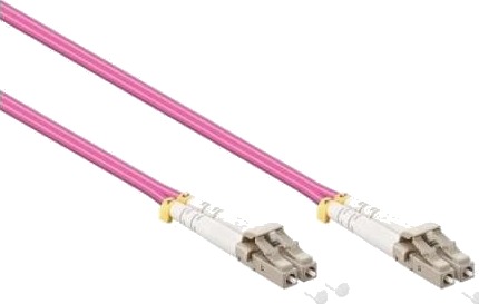 Mercodan Fiberpatchkabel LC LC OM4 2,5 m 50/125 Multimodus 509720042