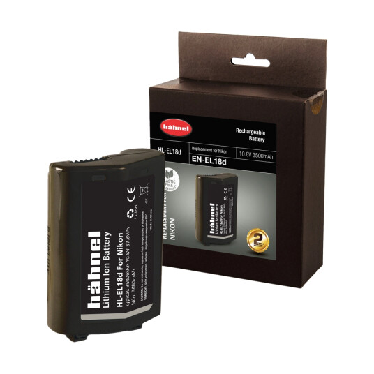 Hähnel Batteri Nikon HL-EL18d Erstatter EN-EL18D Hähnel Batteri Nikon HL-EL18d Erstatter EN-EL18D