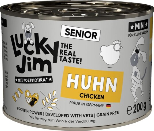 Lucky Jim Våtfôr Senior Mini Kylling 6 X 200 G