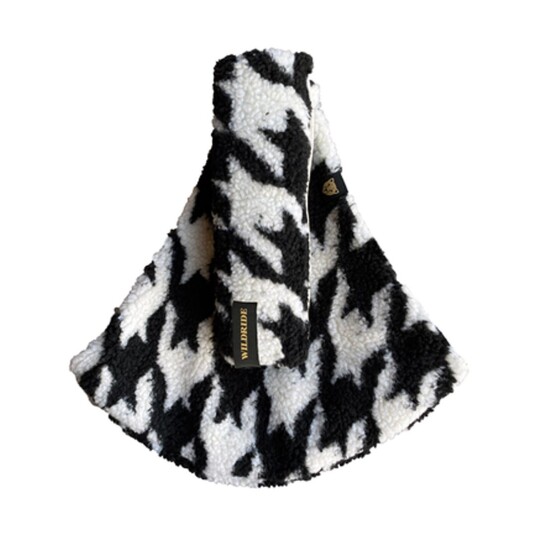 Wildride Tedddy med houndstooth-stoff for barn