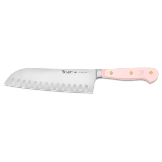 Wüsthof Classic Colour Santoku Kniv 17 cm Pink Himalayan Salt Wüsthof Classic Colour Santoku Kniv 17 cm Pink Himalayan Salt