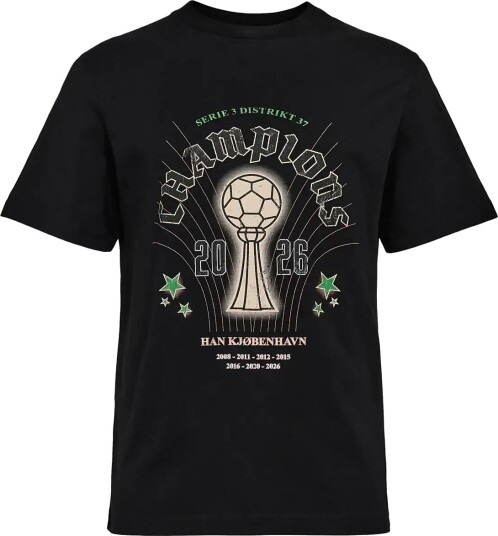 HAN Kjøbenhavn Champions Tee Black XL HAN Kjøbenhavn Champions Tee Black XL