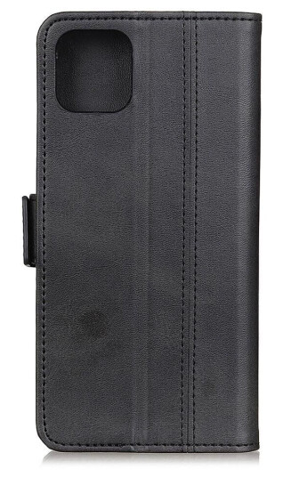 INCOVER Huawei P40 Business Look Skinn Flip Deksel m. Lommebok - Svart