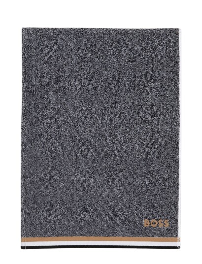 Boss Icostrip Guest Towel Black Boss Home BLACK 42X60CM