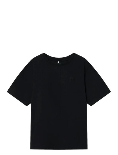 name it Nkmgreg Ss Nreg Top Noos Black 158-164