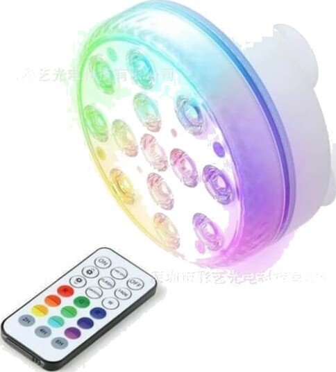 Lay Z Spa Boblebad Lys Tilbehør 7 Farger LED Undervannslys
