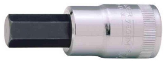 Bahco 7809M 1/2" Pipenøkkel 14x60 mm - Sekskant Topnøkkel