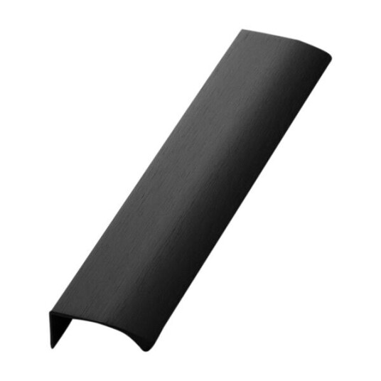 BESLAG DESIGN EDGE STRAIGHT 200 MM PROFILHÅNDTAK BØRSTET SVART 304156-11 BESLAG DESIGN EDGE STRAIGHT 200 MM PROFILHÅNDTAK BØRSTET SVART 304156-11