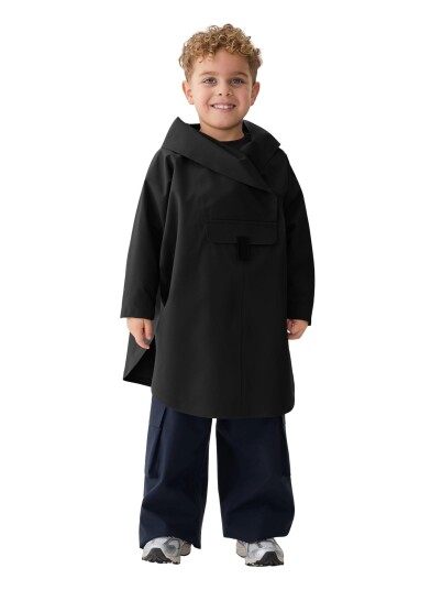 Blæst Bergen Mini Barn Black Jakke Sort kids 12Y Blæst Bergen Mini Barn Black Jakke Sort kids 12Y