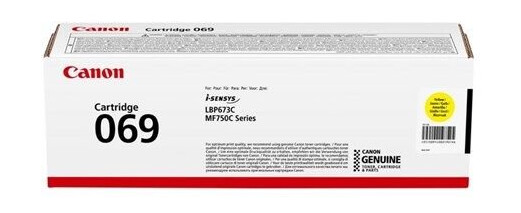 Canon CRG 069 / 5091C002 Yellow - Laser toner Yellow Canon CRG 069 / 5091C002 Yellow - Laser toner Yellow