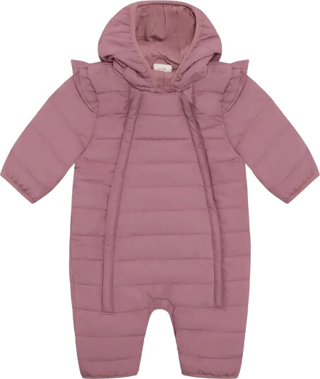 Blå Wholesuit W. Lining Quilted Pink 92