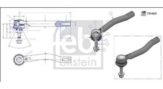 Endeledd FEBI BILSTEIN 194763