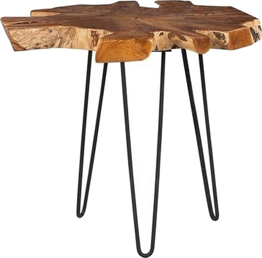 Camrose Avlastningsbord Sett 60 \| 60 cm - Brun