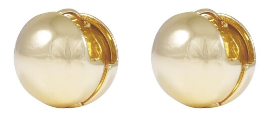 Snö Of Sweden Honey Ball Earring Gold Onesize